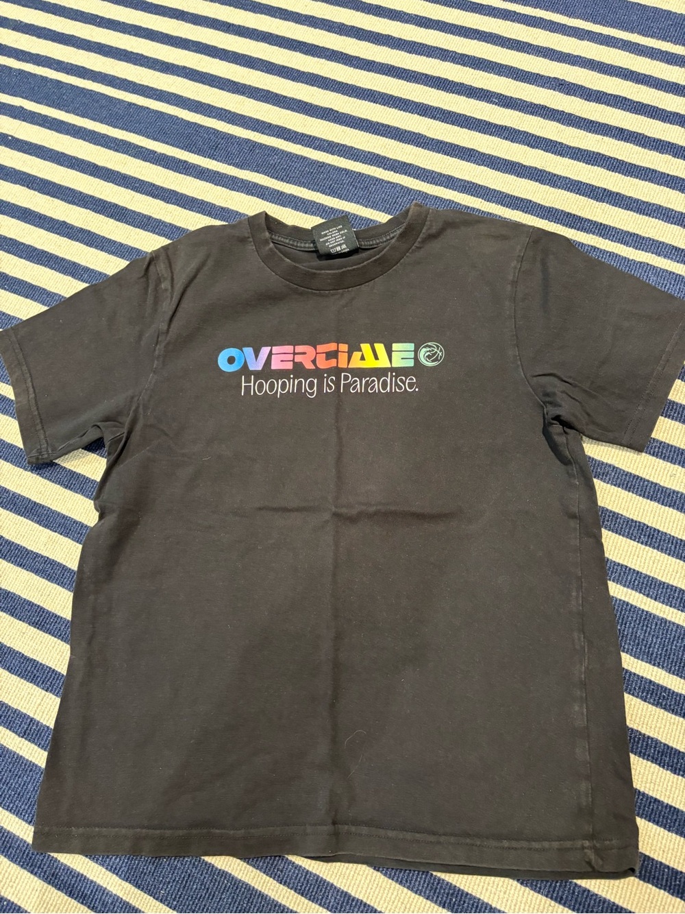 Overcline Kids Black Short-Sleeve Tee - Hooping Is Paradise